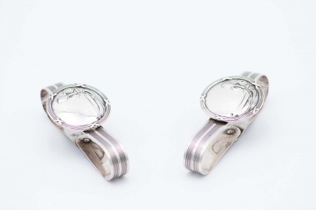 Par de argolas de guardanapo